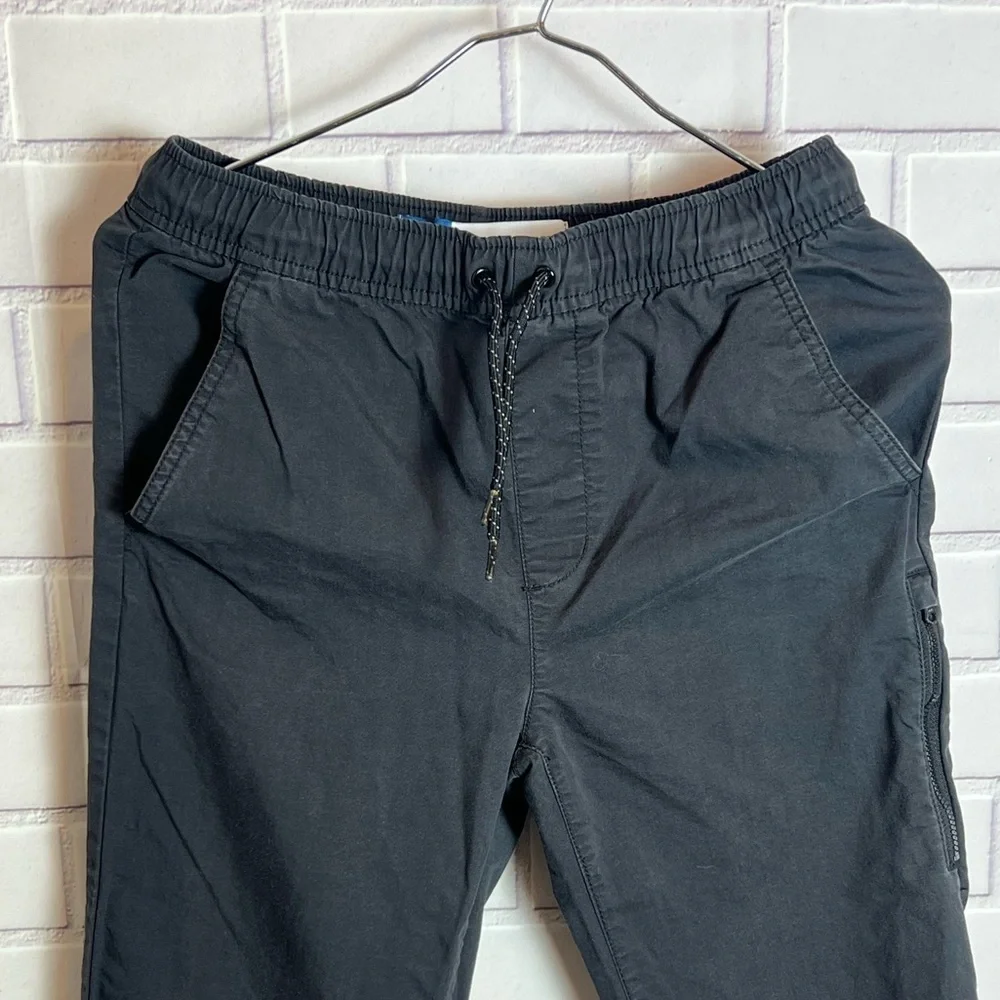 OLD NAVY boys Black Cargo Jogger casual Pants/size XL